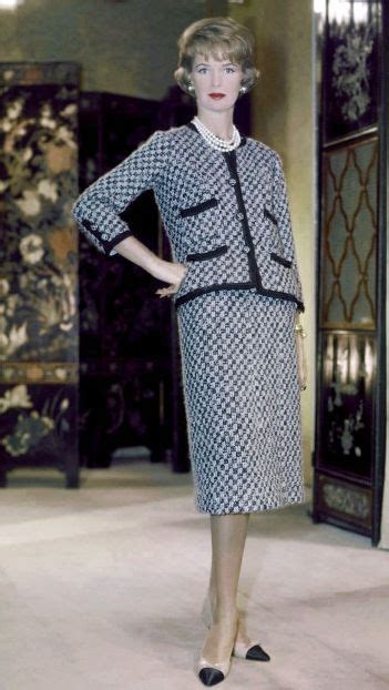 how much did chanel cost in 1950|chanel tweed suits 1950s.